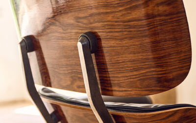 Restauration des coques d’un lounge Chair Eames