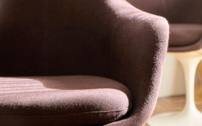 Restauration de fauteuils Knoll à Uzès, Avignon, Montpellier, Nîmes.