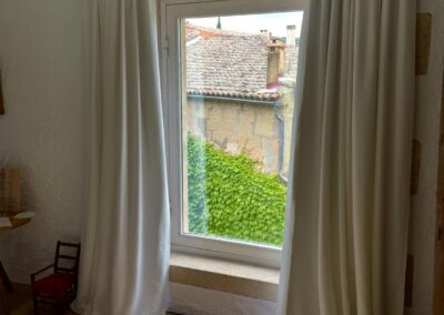 rideaux plis flamands